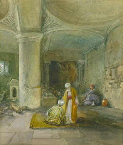 La porte de Huldah la prophétesse, Jérusalem, 1871 - William Crimea Simpson