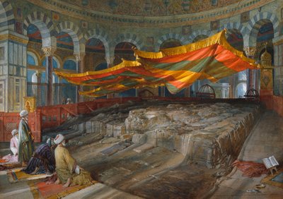 Le Rocher Sacré, Jérusalem, 1887 - William Crimea Simpson