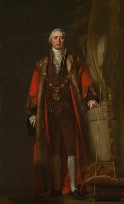 Charles Thorp en tant que Lord Maire de Dublin - William Cuming