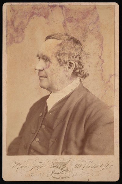 Portrait de J.D. Lang, avant 1877 - William Curtis Taylor