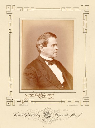 Portrait de James Pollock - William Curtis Taylor
