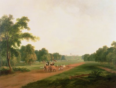 Une partie de chasse en Inde - William Daniell
