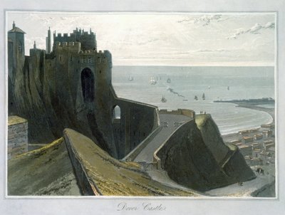 Château de Douvres, Kent, 1823 - William Daniell
