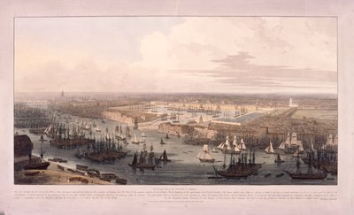 Les Docks de Londres - William Daniell