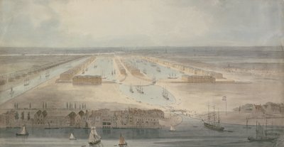 Les nouveaux docks, Isle of Dogs - William Daniell