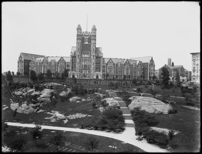 Campus du City College de New York, vu de St. Nicholas Avenue, New York City, 13 juillet 1914 - William Davis Hassler