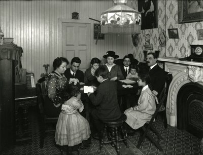 Comité évangélique, étude biblique chez Mme Vitello, 359 E. 49th Street, enseignée par Mlle Jones. 30 mars 1916 - William Davis Hassler