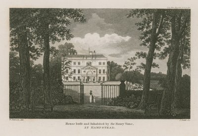 Maison construite et habitée par Sir Henry Vane à Hampstead - William Davison