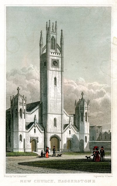Nouvelle Église, Haggerston, Hackney, Londres, 1827 - William Deeble
