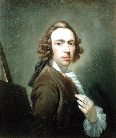 Autoportrait, vers 1750 - William Delacour