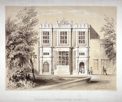 Institut éducatif de Stockwell, Stockwell, Lambeth, Londres - William Dickes