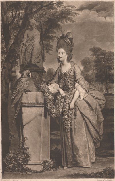 Elizabeth, comtesse de Derby - William Dickinson