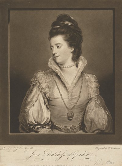 Jane Gordon (née Maxwell), Duchesse de Gordon - William Dickinson