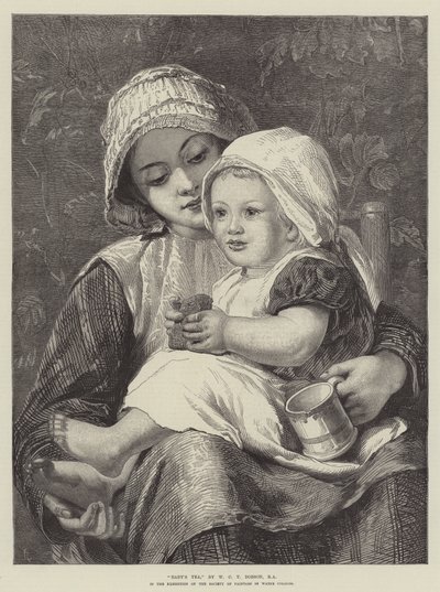 Le thé du bébé - William Dobson