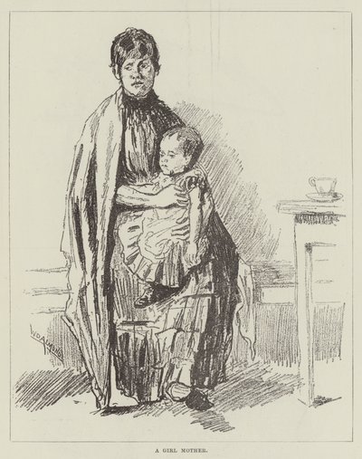 Une jeune mère - William Douglas Almond