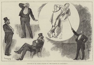 Conférence de M. Harry Furniss sur Les Humours du Parlement - William Douglas Almond