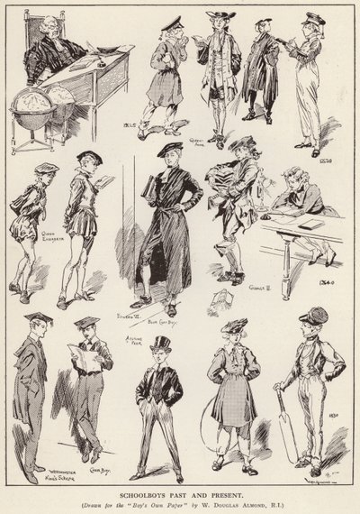 Écoliers à travers les âges - William Douglas Almond