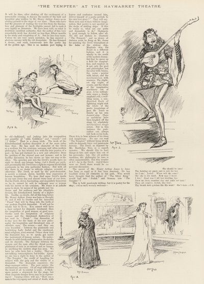 Le Tentateur, au théâtre Haymarket - William Douglas Almond