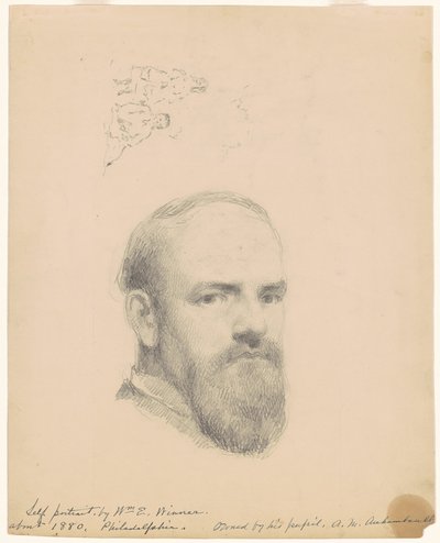 Autoportrait [recto] - William E. Winner