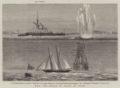 SAR le Prince de Galles à Cowes - William Edward Atkins