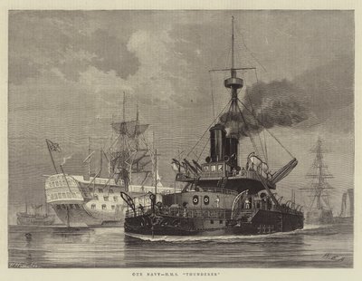 Notre marine, HMS Thunderer - William Edward Atkins