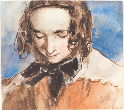 Fille avec un nœud - William Edward Frost