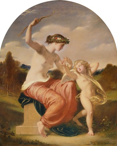 Vénus désarmant Cupidon - William Edward Frost