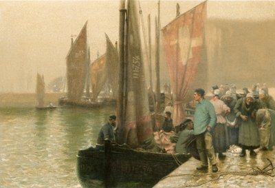Matin brumeux, Dieppe - William Edward Norton