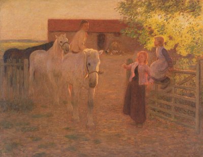 La vieille porte, c.1896 - William Edward Stott