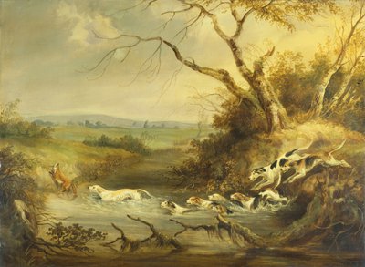 Près de la proie par le ruisseau - William Edward Webb