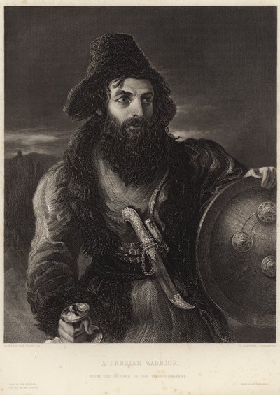 Un guerrier persan - William Etty