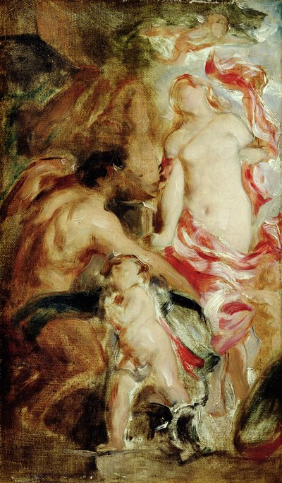 Étude allégorique, une esquisse - William Etty