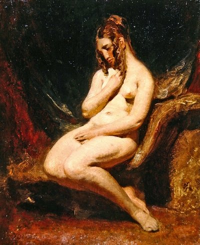 Nu féminin de côté - William Etty