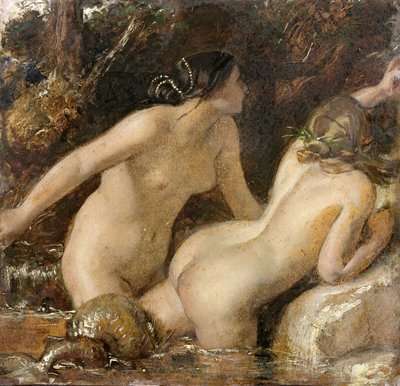 Nymphes avec un monstre marin - William Etty