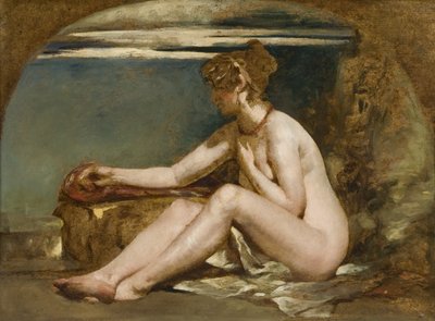 Nu assis - William Etty