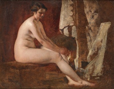 Nu assis - William Etty