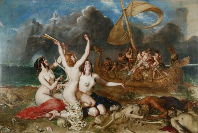 Les Sirènes et Ulysse, vers 1837 - William Etty