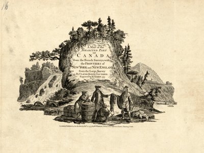 Indiens dans le commerce des fourrures au Canada, 1777 - William Faden