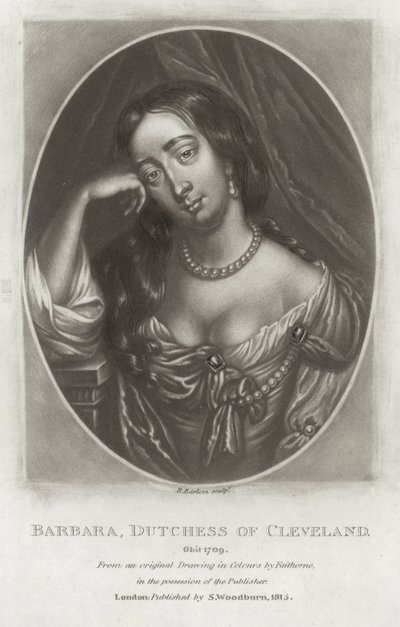 Barbara, Duchesse de Cleveland - William Faithorne
