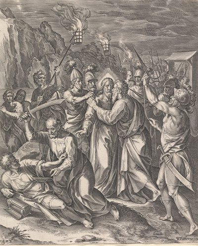 La trahison du Christ - William Faithorne