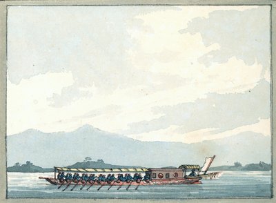 Bateau de guerre chinois - William Ffarington