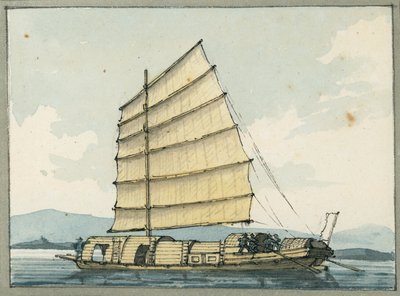 Bateau de commerce chinois - William Ffarington
