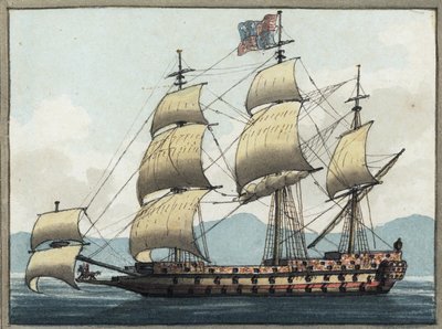 Le Royal Sovereign du temps de Charles II - William Ffarington