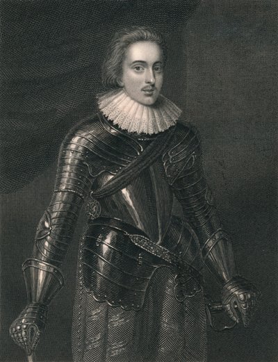 Henri, prince de Galles, vers 1830 - William Finden
