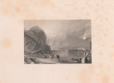 Le Drachenfels - William Finden