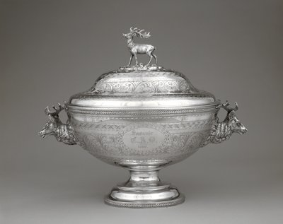 Soupière, vers 1860 (argent) - William Forbes