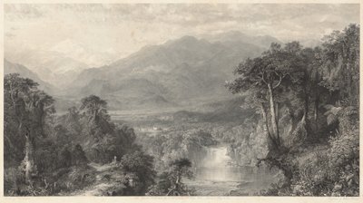 Le cœur des Andes - William Forrest, after Frederic Edwin Church