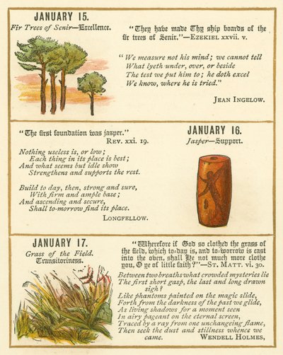 Page du Livre Anniversaire de la Bible Emblème - William Foster