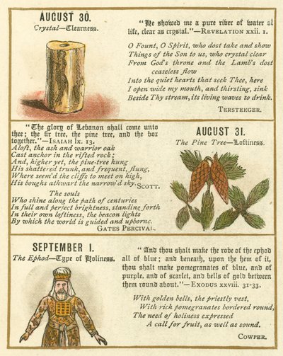 Page du Livre anniversaire de la Bible Emblème - William Foster