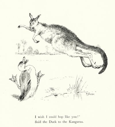 Le Canard et le Kangourou - William Foster